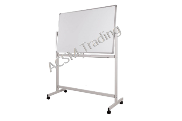 Double Sided Non-Magnetic White Board